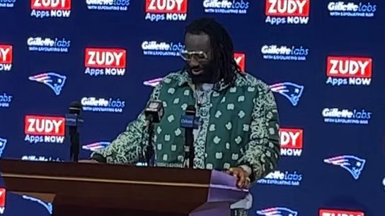 Video: Matthew Judon on his two sacks, shutout by the defense vs. Lions taken at Gillette Stadium (Patriots)